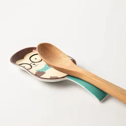 Boston Warehouse Shaped 'Hedgehog' Ceramic Spoon Rest