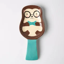 Boston Warehouse Shaped 'Hedgehog' Ceramic Spoon Rest