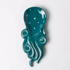 Boston Warehouse Shaped 'Octopus' Ceramic Spoon Rest