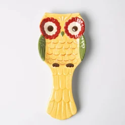 Boston Warehouse Shaped 'Owl' Ceramic Spoon Rest