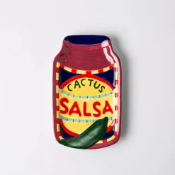 Boston Warehouse Shaped 'Salsa' Ceramic Spoon Rest