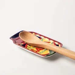 Boston Warehouse Shaped 'Salsa' Ceramic Spoon Rest