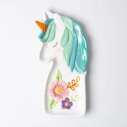 Boston Warehouse Shaped 'Unicorn' Ceramic Spoon Rest