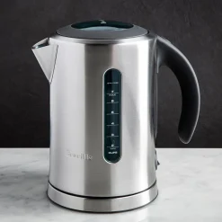Breville Soft Top Pure Cordless Jug Kettle (Brushed St/Steel)