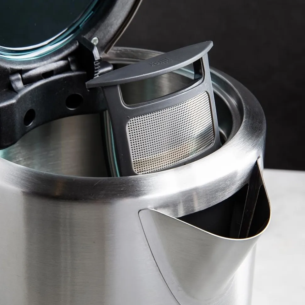 Breville Soft Top Pure Cordless Jug Kettle (Brushed St/Steel)