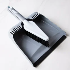 Casabella Eco-Friendly Angled Brush & Dustpan - Set of 2