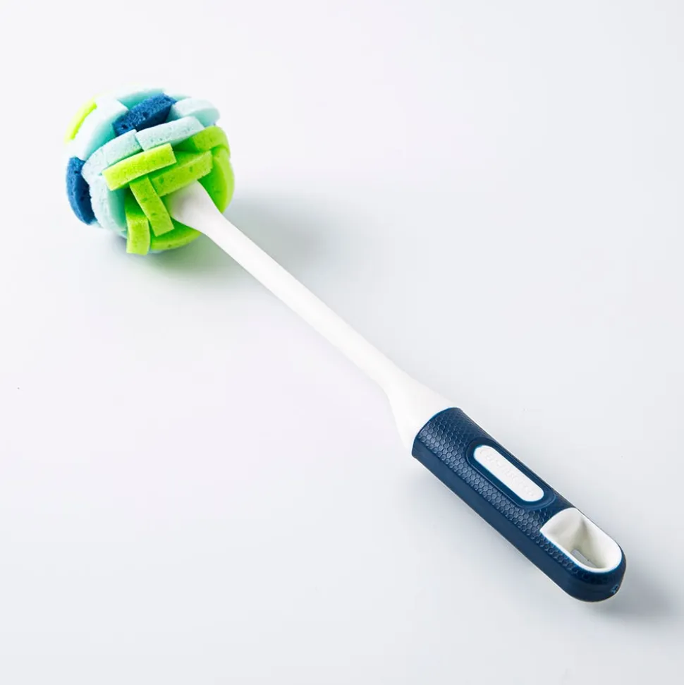 Casabella Eco-Friendly Glass Sponge Brush 13"