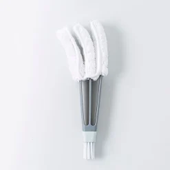 Casabella Eco-Friendly Microfiber Blinds Duster (White/Grey)