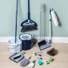 Casabella Eco-Friendly Upright Broom & Dustpan Set 36"