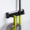 Casabella Grook '4-Hook' Utility Tool Holder (Black)