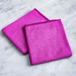 Casabella Microfiber All-Purpose Cloth - Set of 2 (Pink)