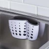 Casabella Sink Sider Suction Cup Sponge Holder (White/Grey)