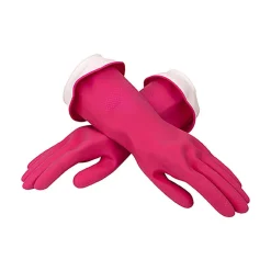Casabella Waterblock Premium Latex Gloves - Small (Pink)