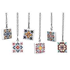 Ch'A Tea Chai 'Tile Charm' Tea Ball Infuser Asstd (Stainless Steel)