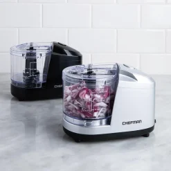 Chefman Easy Chop Mini Food Chopper (Black/Clear)