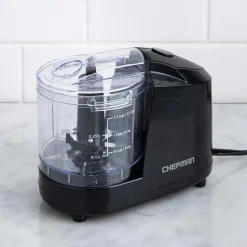 Chefman Easy Chop Mini Food Chopper (Black/Clear)