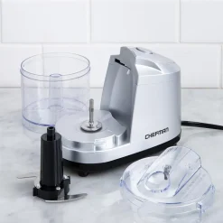 Chefman Easy Chop Mini Food Chopper (Silver)