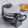 Chefman Rotating Waffle Maker (Black/Stainless Steel)