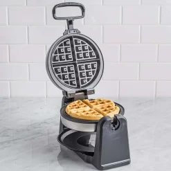 Chefman Rotating Waffle Maker (Black/Stainless Steel)
