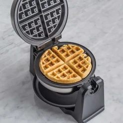 Chefman Rotating Waffle Maker (Black/Stainless Steel)