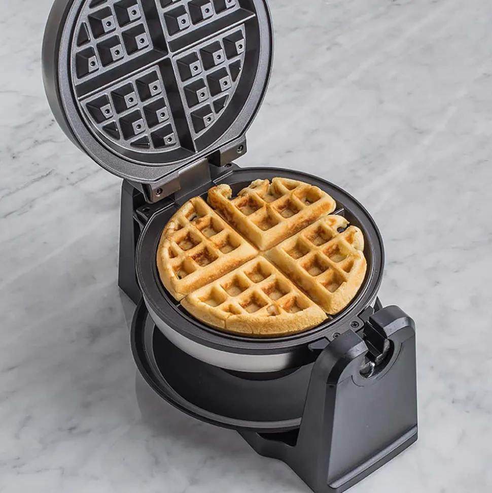 Chefman Rotating Waffle Maker (Black/Stainless Steel)