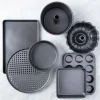 Chloe Kitchen Stuff Heavy Duty Non-Stick Fluted Cake Pan (9.5" dia.)