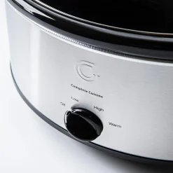 Complete Cuisine Steady Cook Slow Cooker (Stainless Steel)