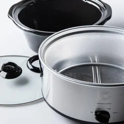 Complete Cuisine Steady Cook Slow Cooker (Stainless Steel)