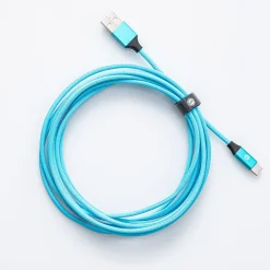 Connect Heavy Duty High-Speed 'Type-C' Charge & Sync Cable (Rainbow)