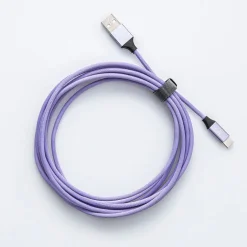 Connect Heavy Duty High-Speed 'Type-C' Charge & Sync Cable (Rainbow)
