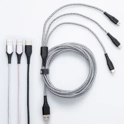 Connect Heavy Duty High-Speed '3-In-1' Charge & Sync Cable (Asstd.)
