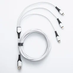 Connect Heavy Duty High-Speed '3-In-1' Charge & Sync Cable (Asstd.)