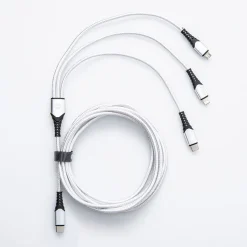 Connect Heavy Duty 'Usb-C To 3-In-1' Charge & Sync Cable (Asstd.)