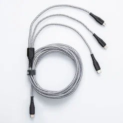 Connect Heavy Duty 'Usb-C To 3-In-1' Charge & Sync Cable (Asstd.)