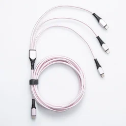 Connect Heavy Duty 'Usb-C To 3-In-1' Charge & Sync Cable (Asstd.)
