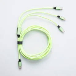 Connect Heavy Duty 'Usb-C To 3-In-1' Charge & Sync Cable (Rainbow)