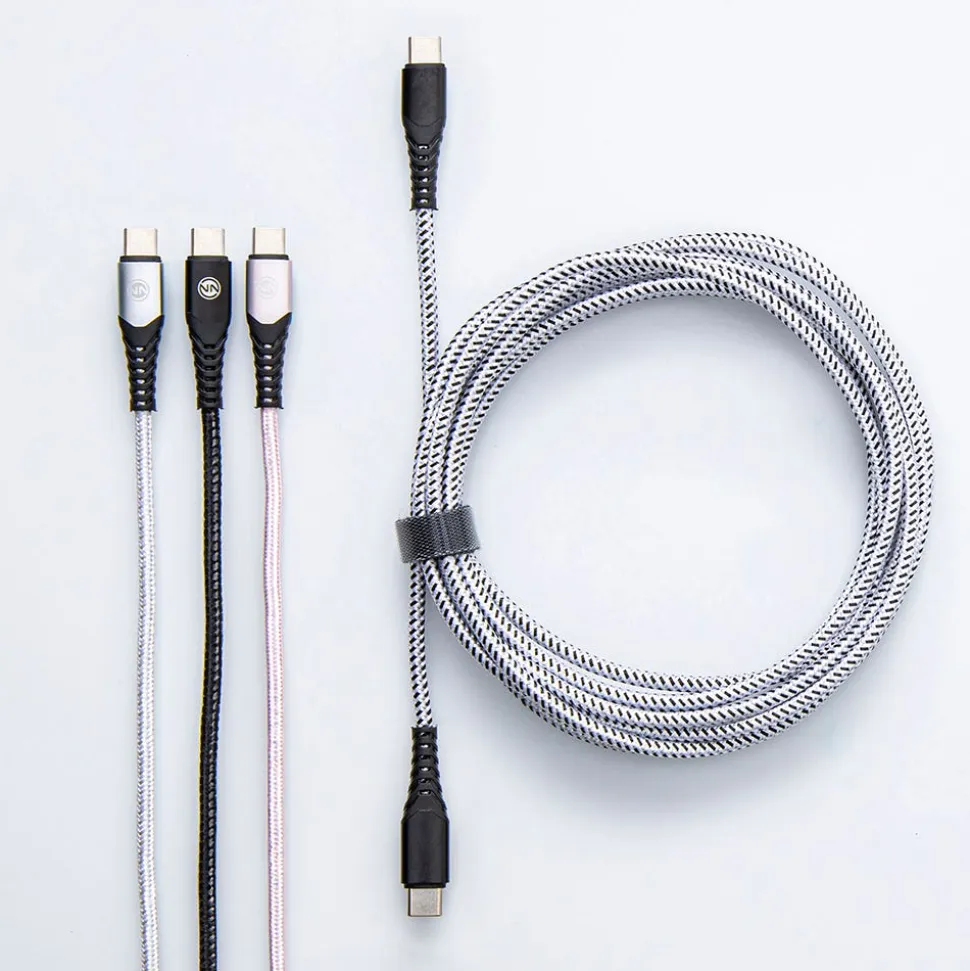 Connect Heavy Duty 'Usb-C To Usb-C' Charge & Sync Cable (Asstd.)