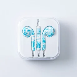 Connect Premium 'Patterned' Earbuds with Storage Case (Asstd.)