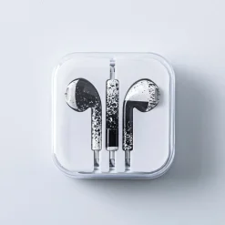 Connect Premium 'Patterned' Earbuds with Storage Case (Asstd.)