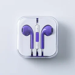 Connect Premium 'Solid' Earbuds with Storage Case (Asstd.)