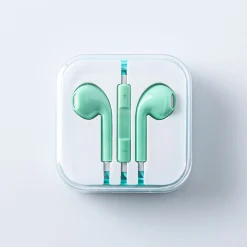 Connect Premium 'Solid' Earbuds with Storage Case (Asstd.)