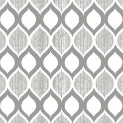 Contact Grip Prints 'Savoy' Shelf-Drawer Liner (Grey)