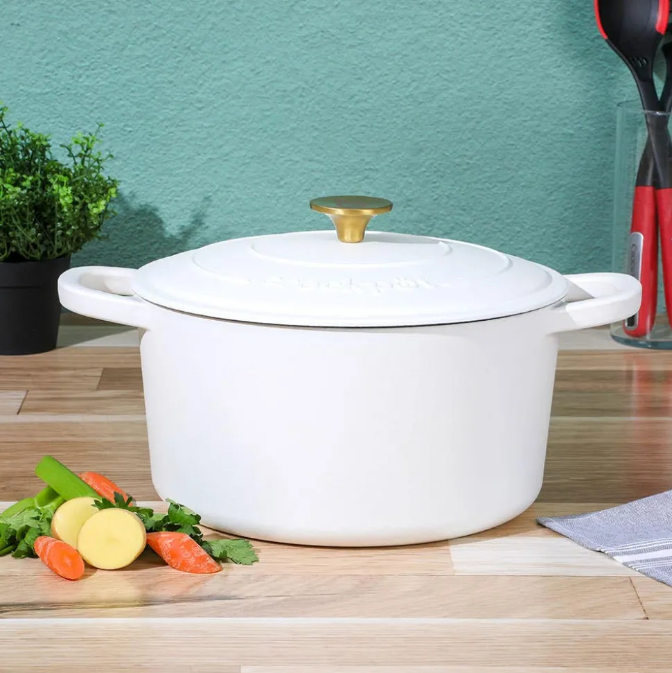 Crock Pot Artisan Dutch Oven 6.6 L (Matte Linen)