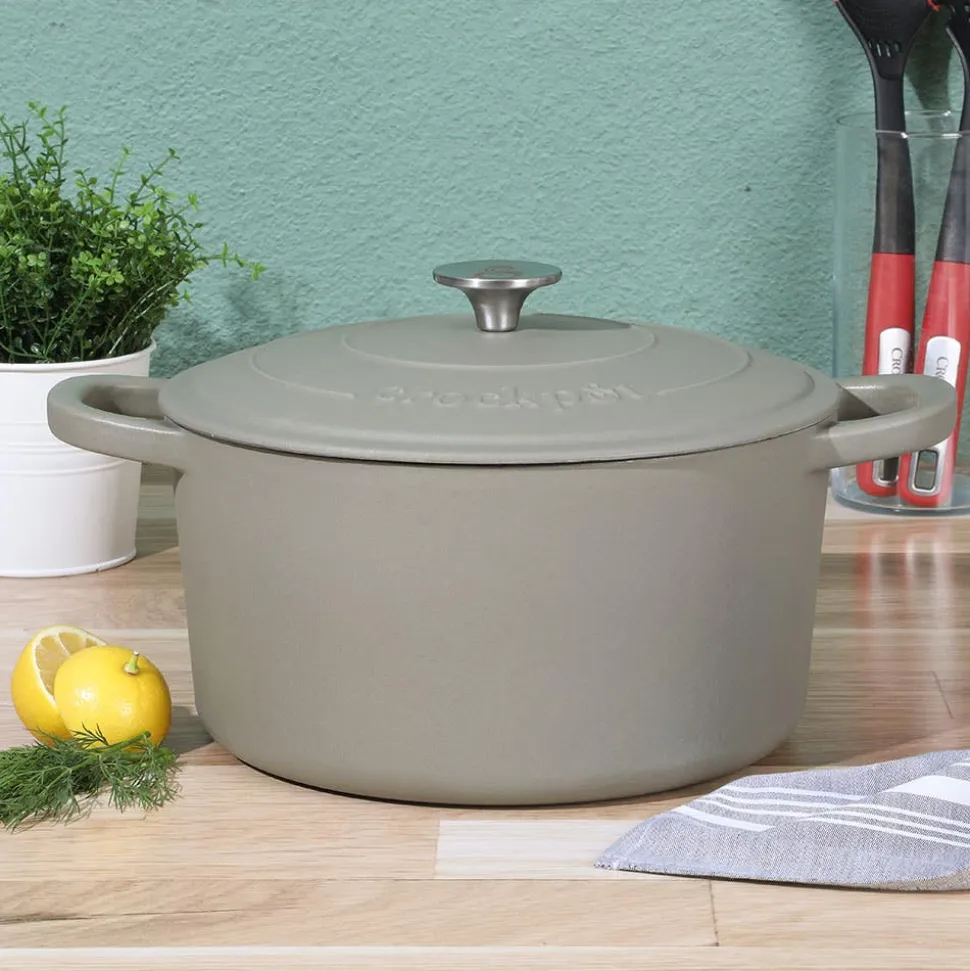 Crock Pot Artisan Dutch Oven 6.6 L (Matte Green)