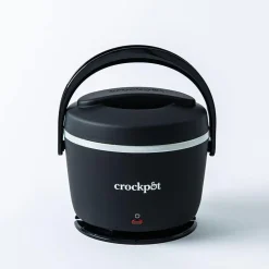 Crock Pot Mini Crock Portable Lunch Carrier-Warmer (Black Licorice)
