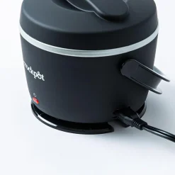 Crock Pot Mini Crock Portable Lunch Carrier-Warmer (Black Licorice)