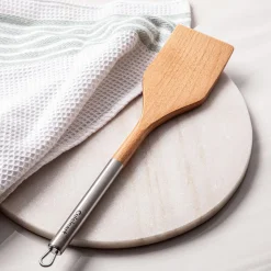 Cuisinart Beechwood Solid Turner (Natural - St/St)