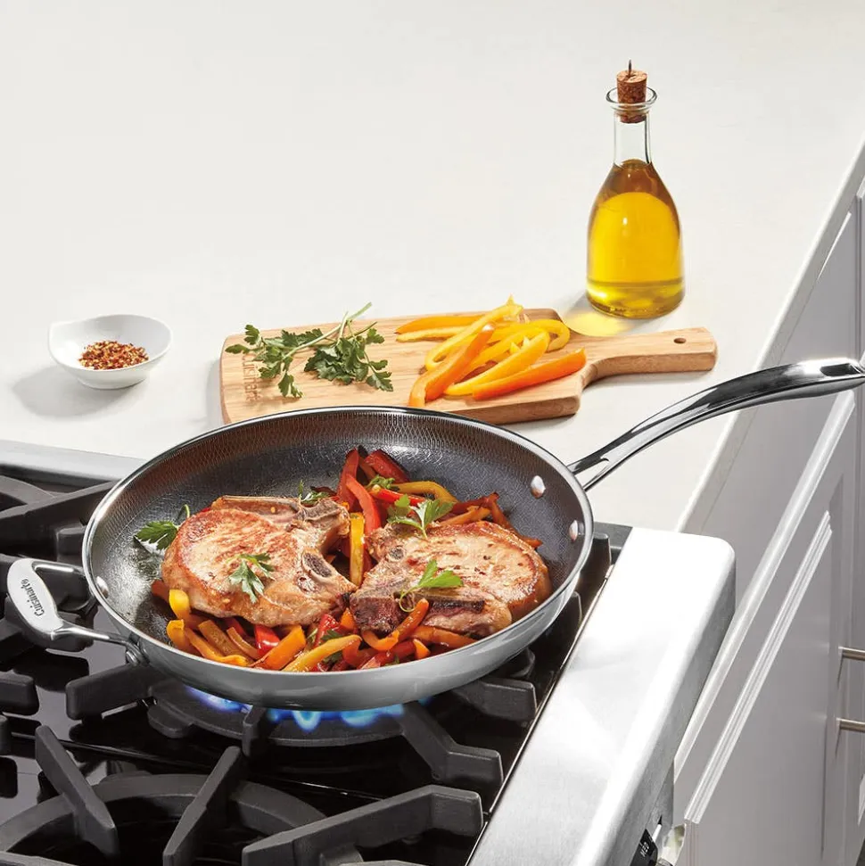 Cuisinart Fusionplus Non-Stick Frypan 30cm (Stainless Steel/Black)