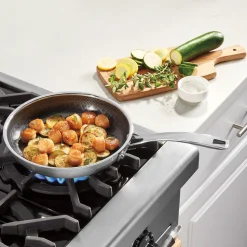Cuisinart Fusionplus Non-Stick Frypan 25cm (Stainless Steel/Black)