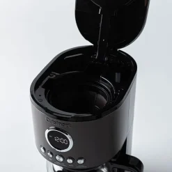 Cuisinart Modern Programmable Coffee Maker (Black Stainless Steel)